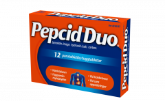 PEPCID DUO purutabletti 10/165/800 mg 12 fol