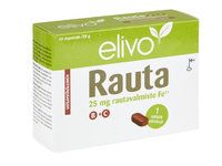 ELIVO RAUTA 25 MG B+C  HIVENAINE-VITAMIINIVALMISTE 60 TABL