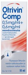 OTRIVIN COMP 0,5/0,6 mg/ml nenäsumute, liuos 10 ml