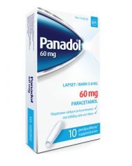 PANADOL 60 mg peräpuikko 10 kpl